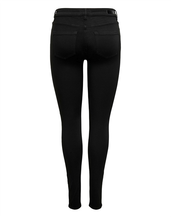 Blush Mid 4 Ever Black Jeans